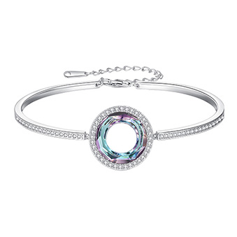 LOUISA SECRET Bracelet Argent 925 pour Femme, Bracelets Plaqué Or