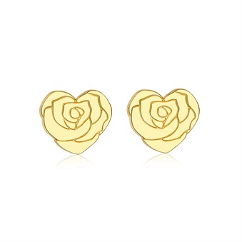 LOUISA SECRET Love Heart Earrings for Women 925 Sterling Silver Rose Gold  Plated Hypoallergenic Stud Earrings Birthday Mother's Day Jewelry Gifts for  Her Mom Wife Girls : : Fashion